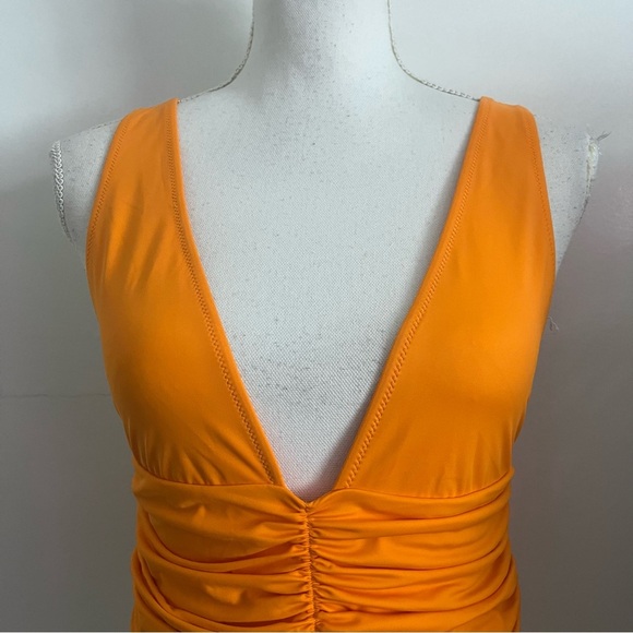 Aerie • NWT Orange High Cut One Piece Swimsuit - Picture 8 of 10